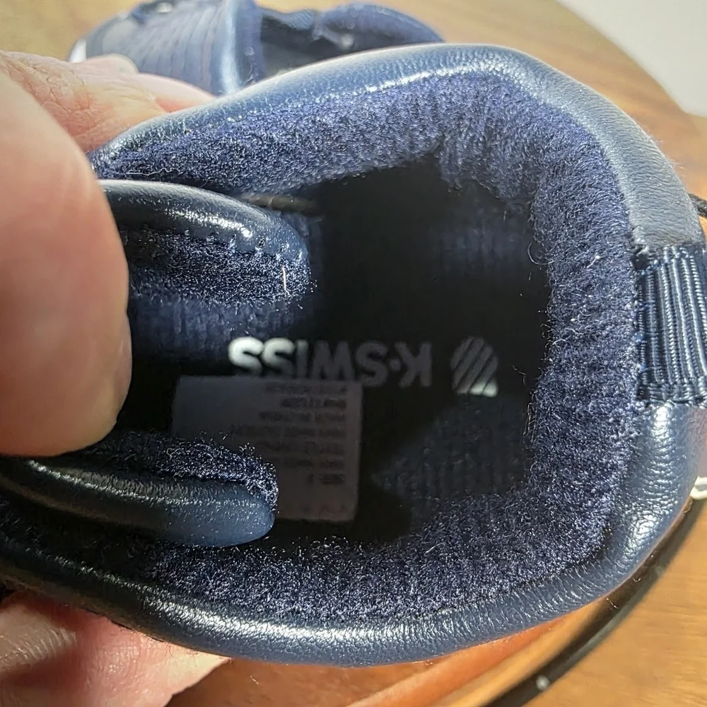 NEW K-Swiss Kids Shoes Size 3 6-9 months Blue